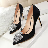 Stella Satin Pumps
