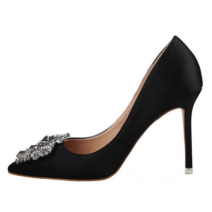Stella Satin Pumps