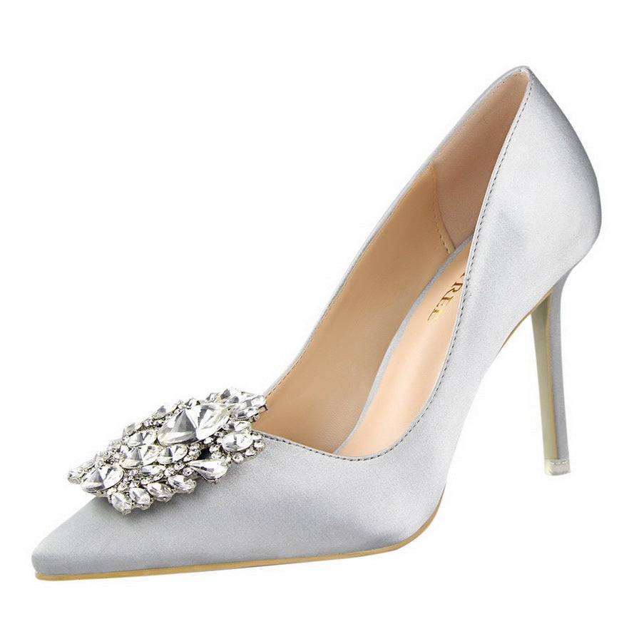 Stella Satin Pumps