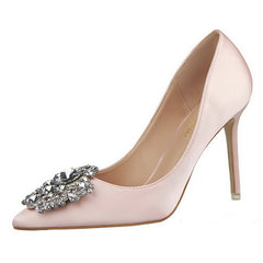 Stella Satin Pumps