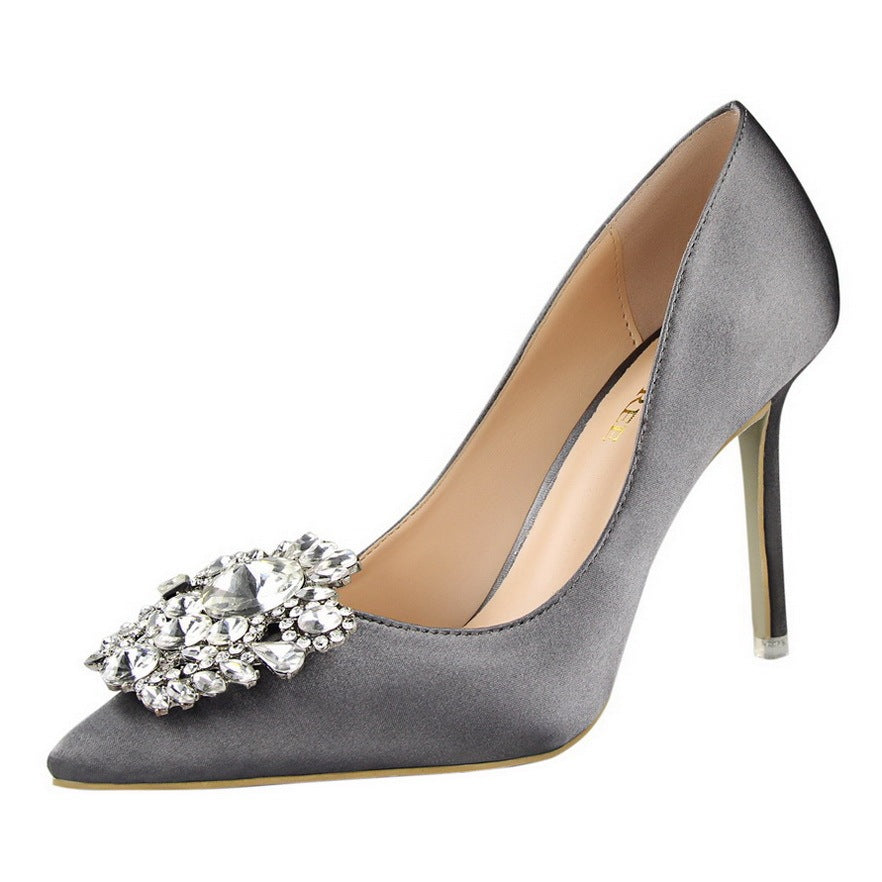 Stella Satin Pumps